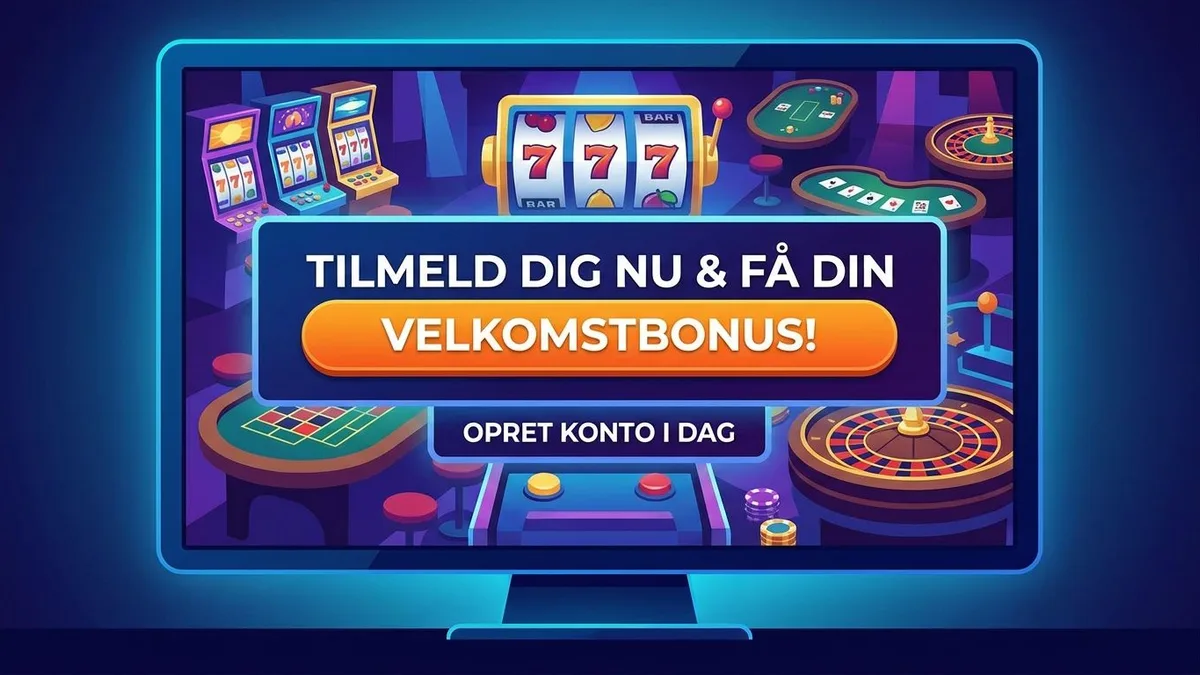 Tilmeld dig med bonus